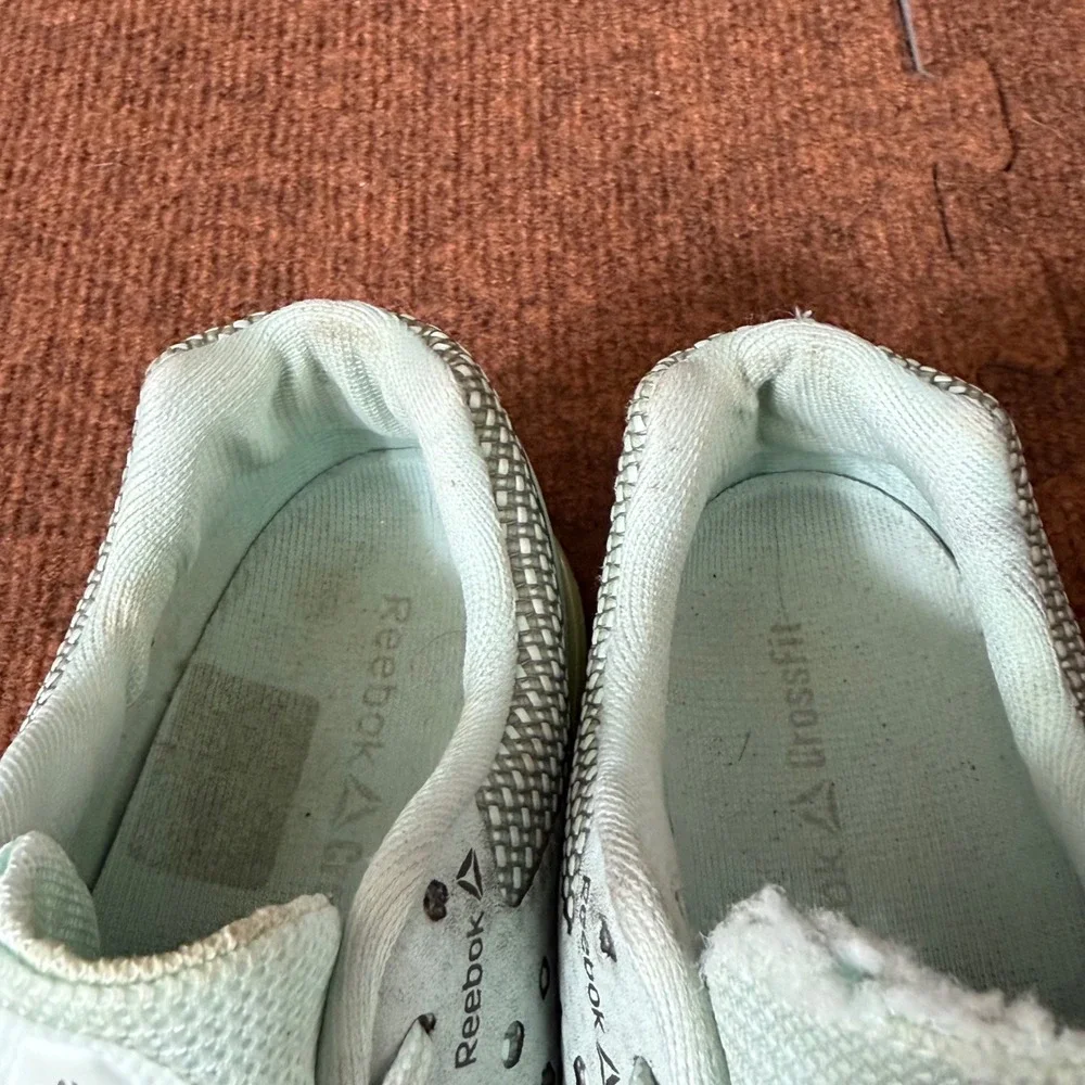 Reebok CrossFit Nano 7 Women Training Shoes Mint Green Grey BS7640 US 9 gym fit‎